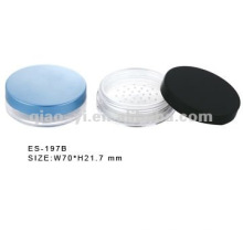 plastic loose powder containers